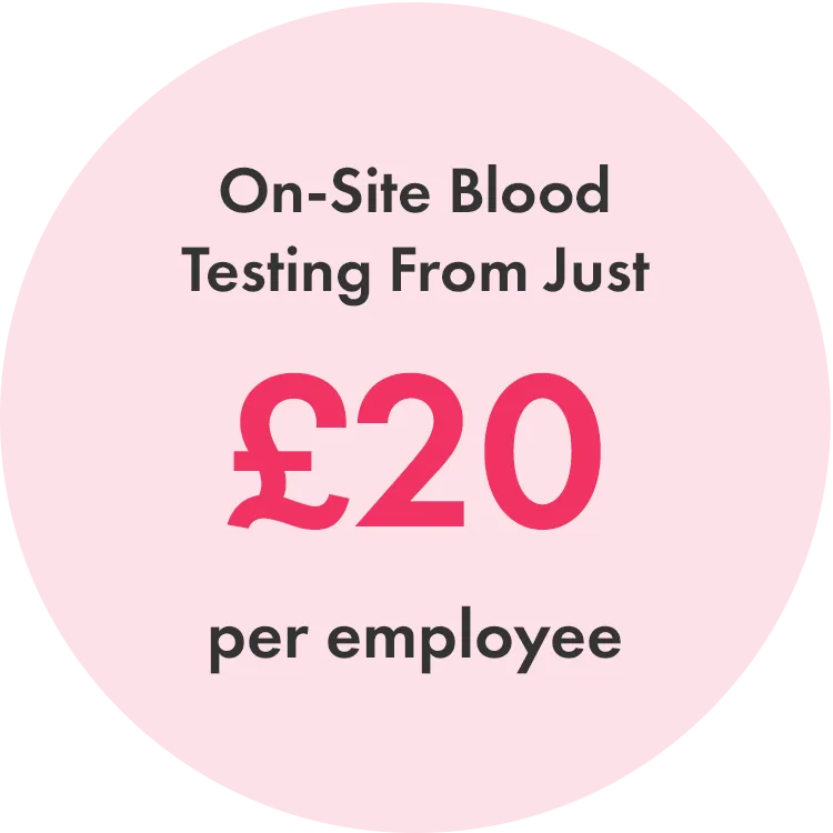 Blood Tests From £20pp